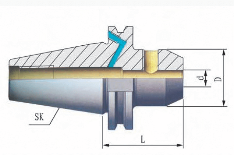 SK30 SLA 10 050 Side Lock Holder (Balanced to G 6.3 15000 rpm)